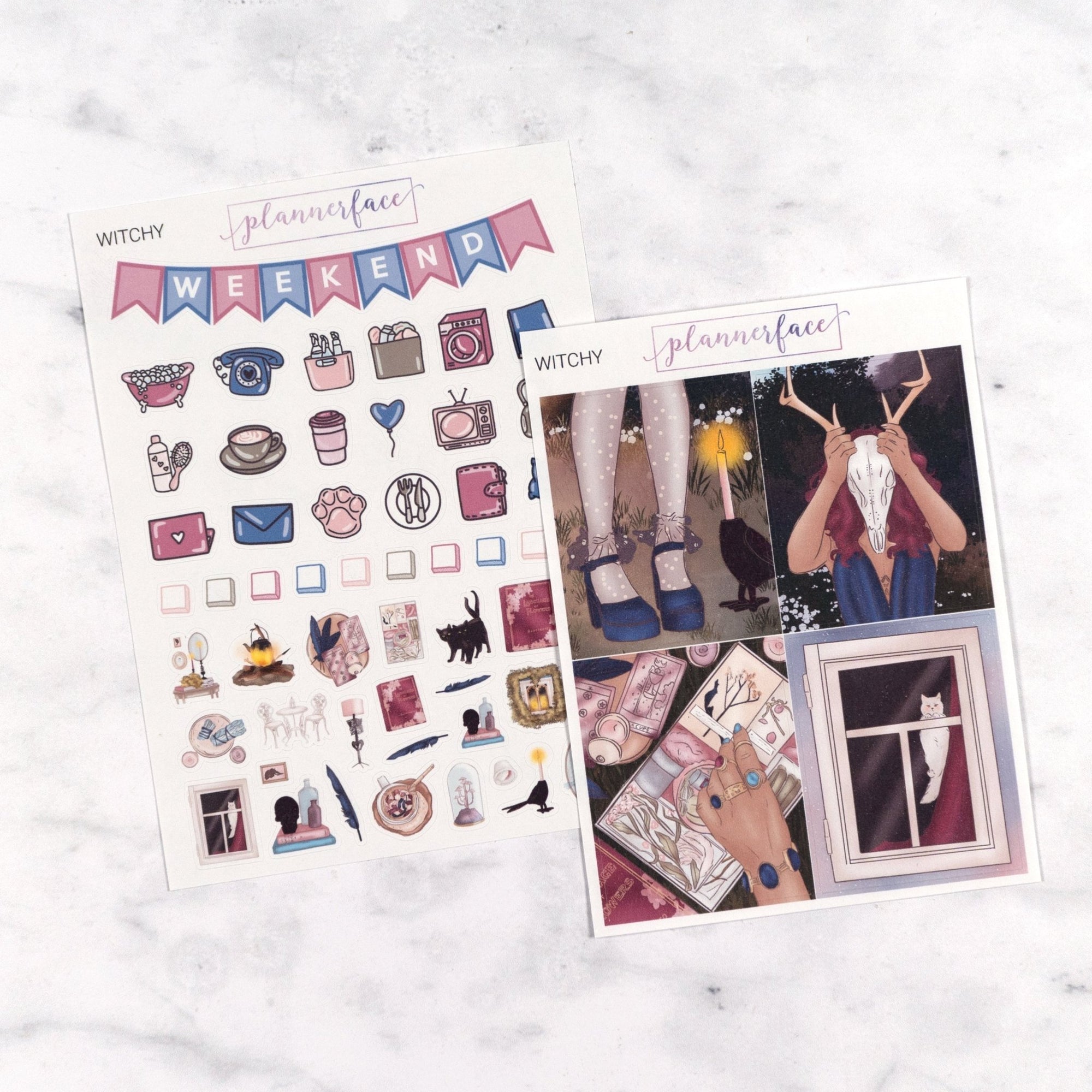 Witchy Weekly Kit by Plannerface