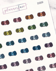 Yarn / Wool Multicolour Doodles by Plannerface