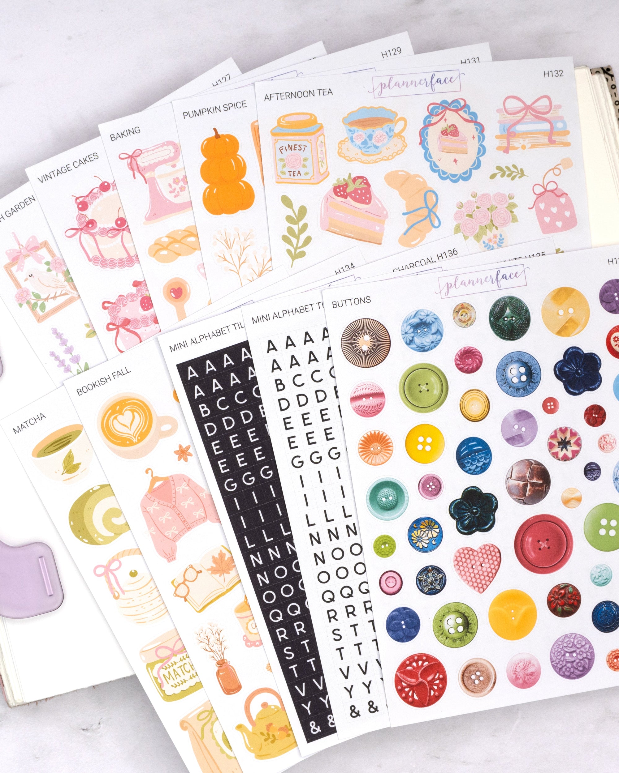 Journalling Sticker Sheets