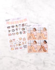 Ballerina Reader Mini Weekly Sticker Kit
