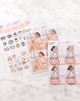 Ballerina Reader Weekly Sticker Kit