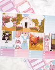 On The Farm Mini Weekly Sticker Kit