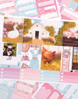 On The Farm Weekly Sticker Kit