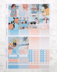 Summer Holiday Weekly Sticker Kit