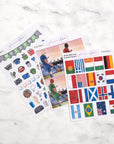 Football Mini Weekly Sticker Kit