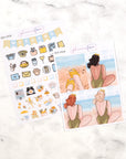 Sea View Mini Weekly Sticker Kit