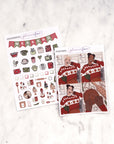 Gingerbread Mini Weekly Sticker Kit