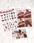 Gingerbread Weekly Sticker Kit