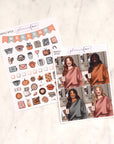 Maple Spice Mini Weekly Sticker Kit