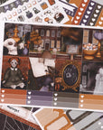 Vintage Haunt Weekly Sticker Kit