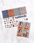 Fall Blues Weekly Sticker Kit