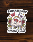 Romantasy Book Club Die Cut Vinyl Sticker