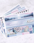 Winter Fairy Monthly Sticker Kit