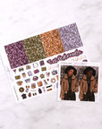 Frozen Comforts Mini Weekly Sticker Kit