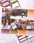 Frozen Comforts Mini Weekly Sticker Kit