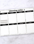 Marble A5 Planning Notes Weekly Notepad