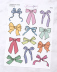 Bows & Ribbons Journalling Stickers