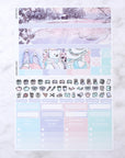 Snowbound Monthly Sticker Kit