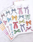 Bows & Ribbons Journalling Stickers