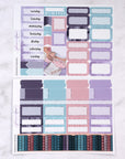 Romance Reader Mini Weekly Sticker Kit