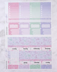 Dreamy Blossom Weekly Sticker Kit