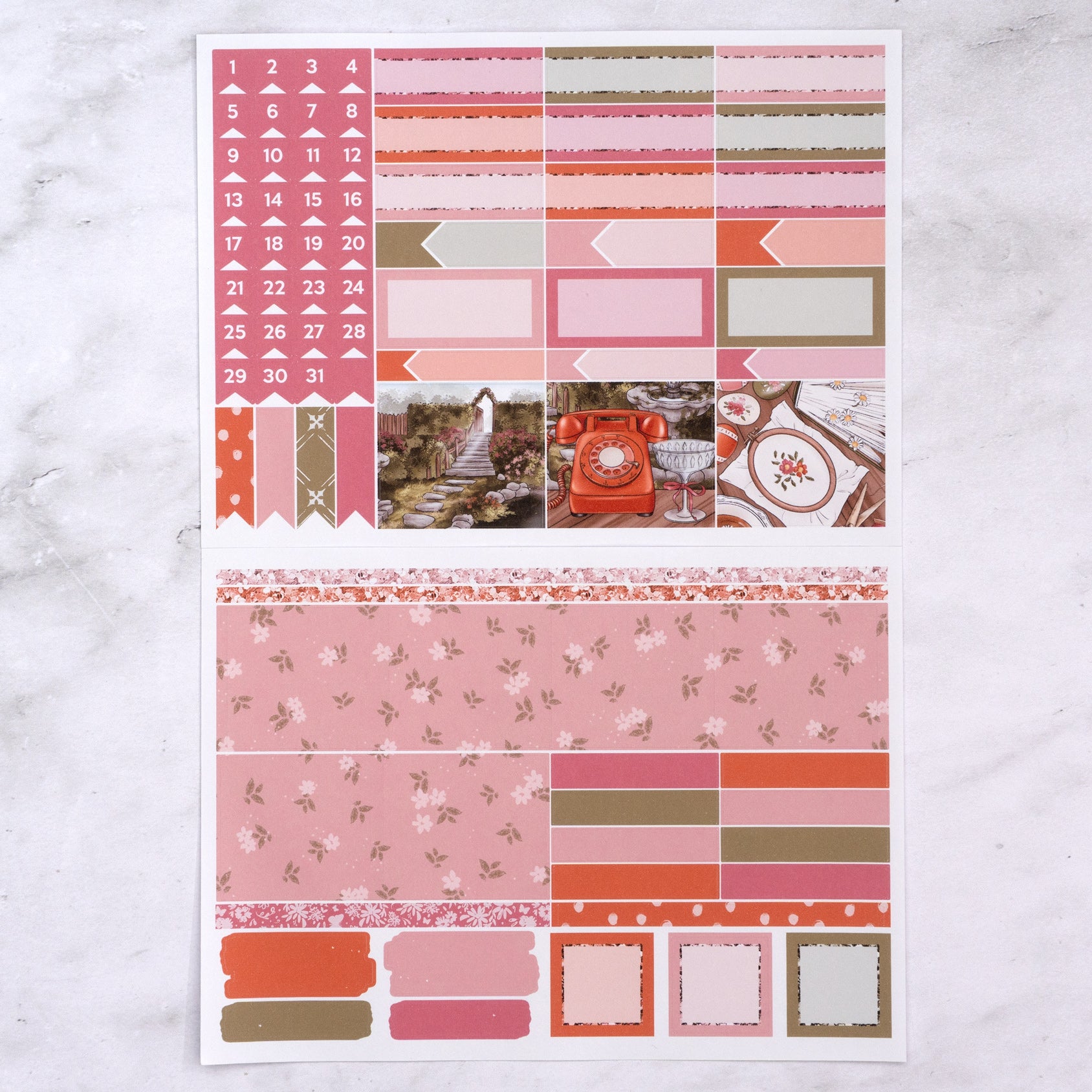 Bloom Monthly Sticker Kit