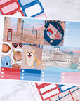 London Mini Weekly Sticker Kit