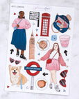 London Creative Journal Sticker Set