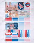 London Weekly Sticker Kit