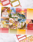 Cliffside Resort Mini Weekly Sticker Kit