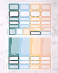 Golden Hour Weekly Sticker Kit