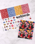 Lights Out & Away We Go Weekly Sticker Kit