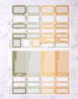 Wedding Day Weekly Sticker Kit