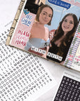 Mini Alphabet Letter Tile Journalling Stickers