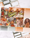 Autumn Harvest Mini Weekly Sticker Kit