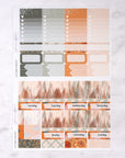 Autumn Harvest Weekly Sticker Kit