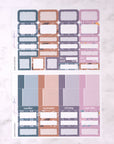 Dark Academia Weekly Sticker Kit