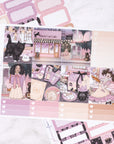 Black Cat Cafe Mini Weekly Sticker Kit