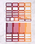 Fall Birthday Weekly Sticker Kit