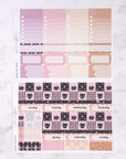 Black Cat Cafe Weekly Sticker Kit