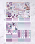 Lilac Fall Weekly Sticker Kit