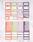 Trick or Treat Weekly Sticker Kit