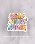 Read More Books Die Cut Vinyl Sticker