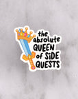 Side Quests Die Cut Vinyl Sticker