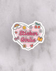 Sticker Girlie Die Cut Vinyl Sticker