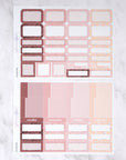 Showgirl Weekly Sticker Kit