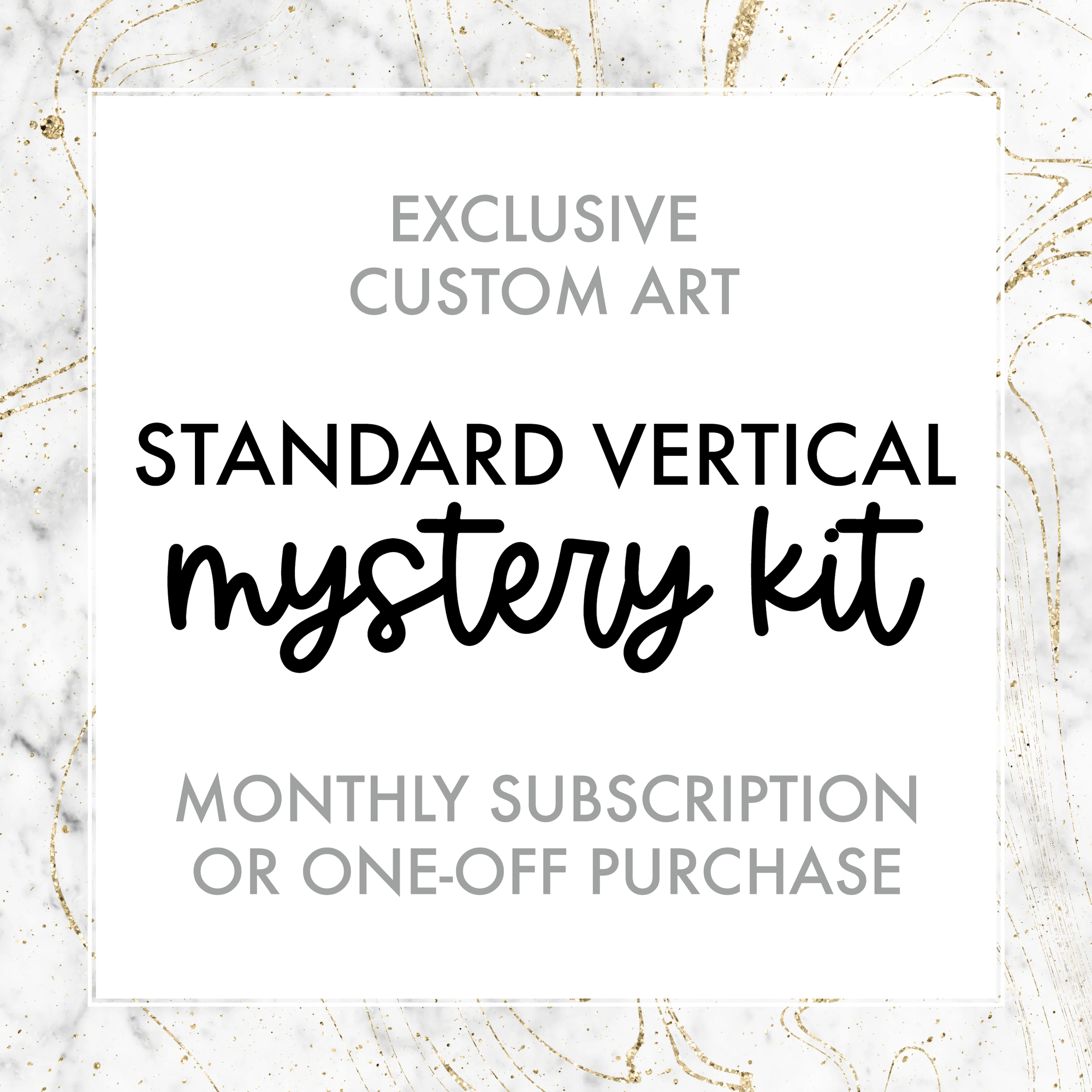 UPGRADED SHIPPING Mystery Kit - Standard Vertical Kit by Plannerface