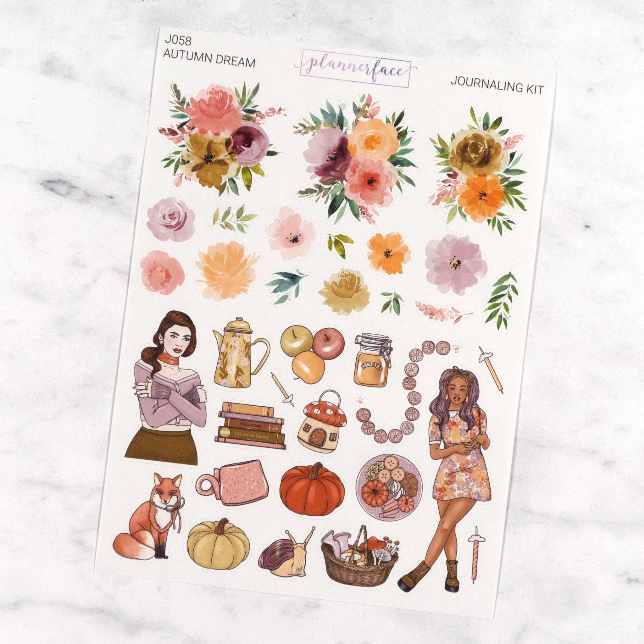 Autumn Dream | Journaling Kit by Plannerface