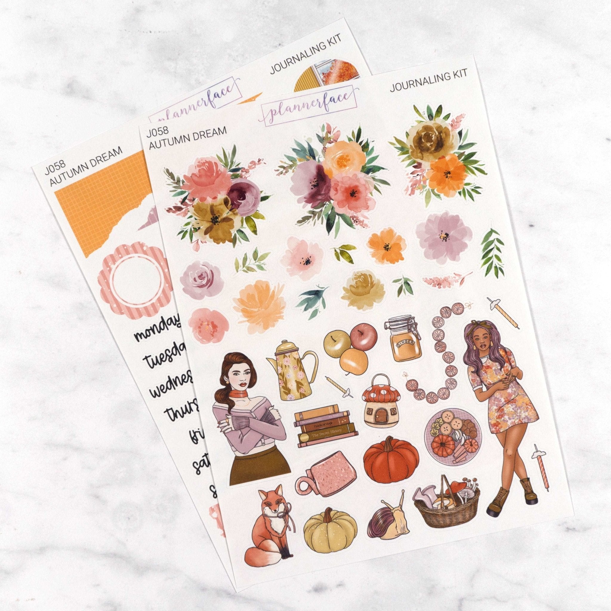 Autumn Dream | Journaling Kit by Plannerface