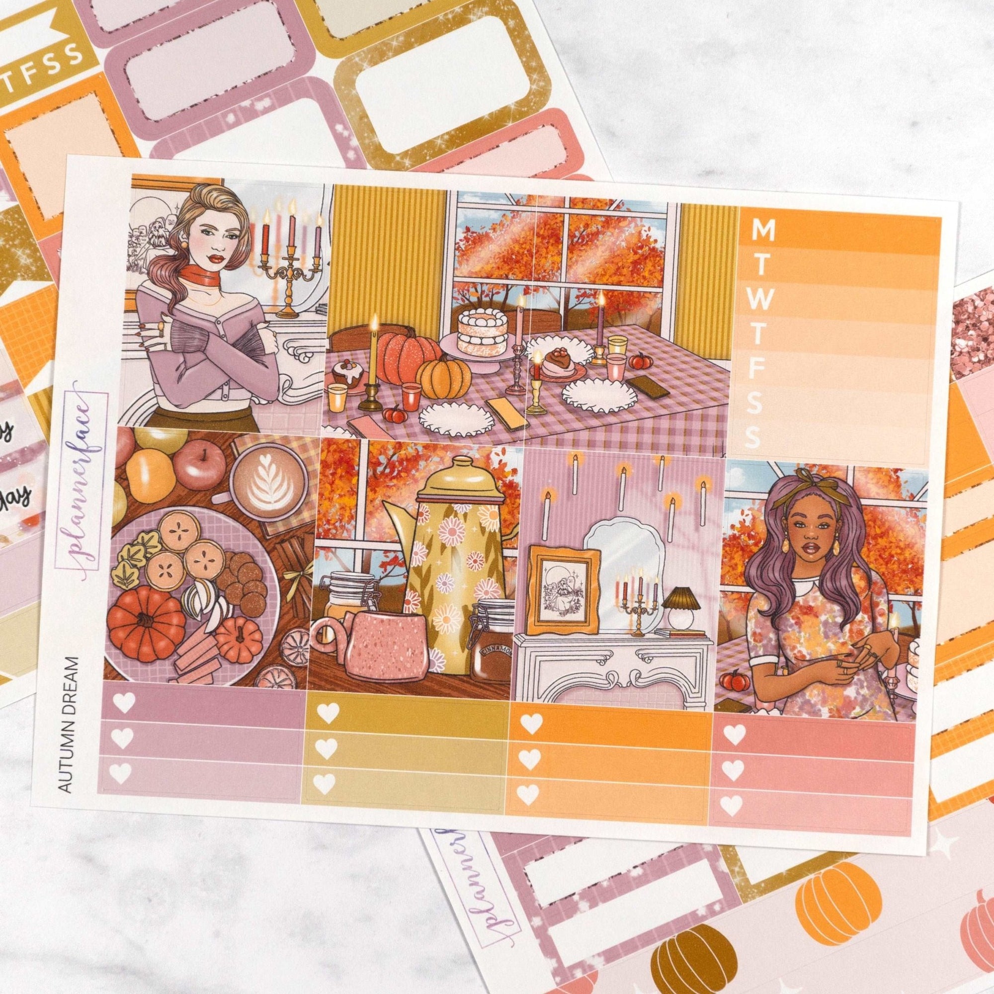 Autumn Dream Mini Kit by Plannerface